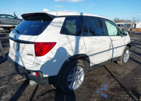 2025 Honda Passport Awd Ex-L из США, поврежденный, VIN 5FNYF8H53SB017413